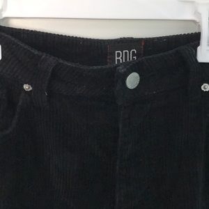BDG corduroy black pants